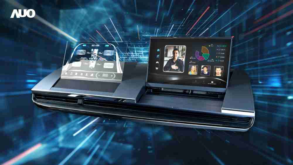 YAXIN111Micro LED Display HMI解决方案打造透明Micro LED前座仪表，，，，呈现信息并保留驾驶视野开阔；亦为副驾驶座乘客打造收放自如的Micro LED屏幕，，在不影响显示质量的前提于显示区内建镜头，，让用户能与视讯对象直接眼神接触，，，，提供绝佳的双向沟通体验